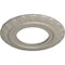 Ekena Millwork Claremont Ceiling Medallion (Fits Canopies up to 5 5/8"), 9"OD x 4 1/2"ID x 1/2"P, Pearl White CM09CLPWS - alternate 3